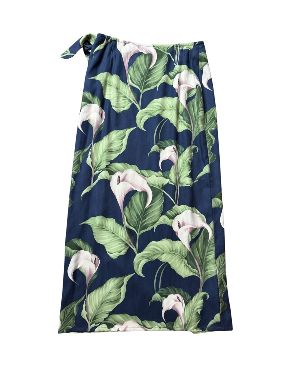 Tommy Bahama Silk Calla Lily Wrap Skirt size S - Picture 3 of 6